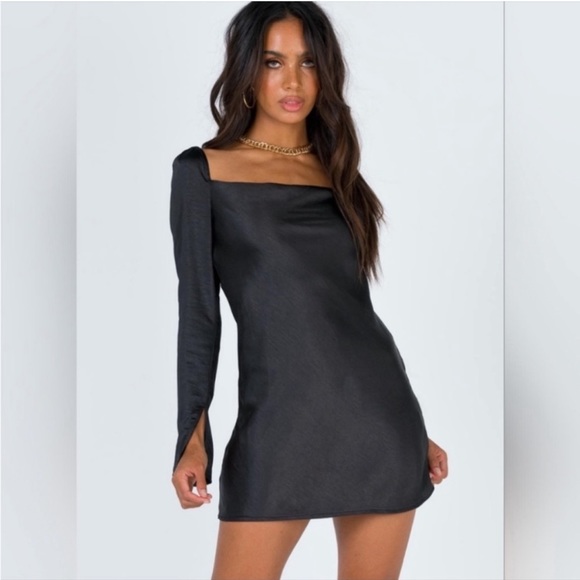 Princess Polly Dresses & Skirts - Princess Polly xx 🌟 Star Power Mini Black Dress